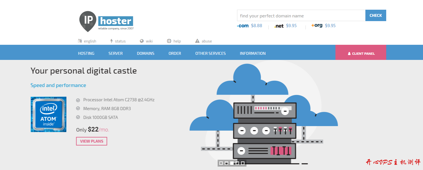 #便宜 VPS#$1.95/月 512M 内存 5G SSD 100Mbps 不限流量 KVM 波兰 iphoster