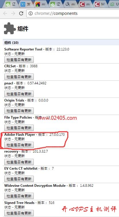 Chrome 浏览器提示：Adobe Flash Player 更新完毕后，重新加载页面即可启用该插件的解决办法