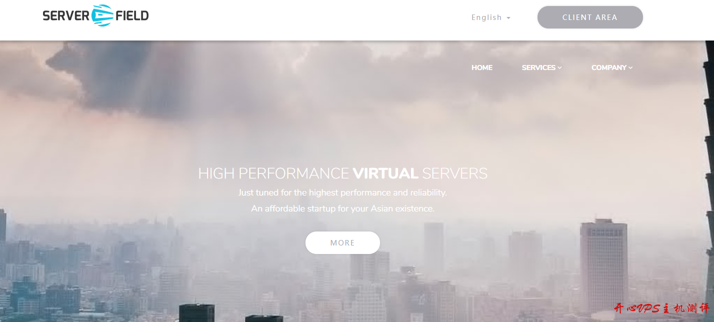 流量太少-serverfield：台湾 VPS/$9.9/月起步/100Mbps 带宽/台湾原生 IP