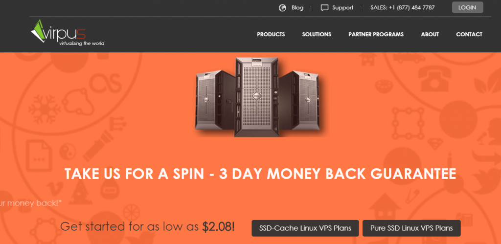 VIRPUS 三折：西雅图 XEN VPS 月付 1.5 美元起