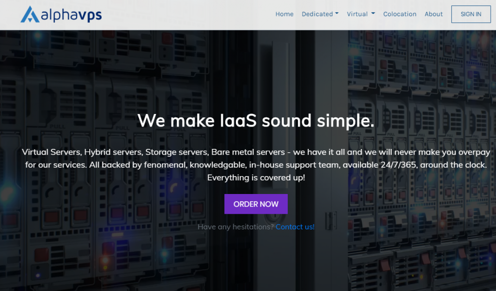 AlphaVPS：&euro;9.95/月 OpenVZ-1GB/10GB/600GB/洛杉矶/保加利亚/伦敦/德国