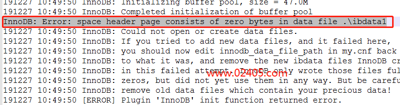 MySQL 导入数据库提示[Err] 1286 - Unknown storage engine