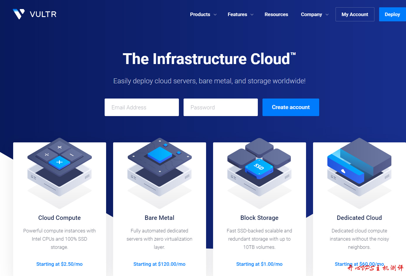 VULTR：KVM 月付 3.5 美元起/16 个机房/支持支付宝微信
