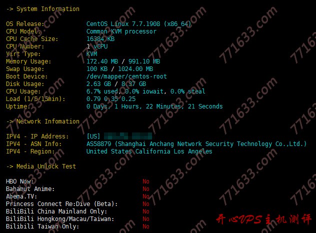 #投稿#vpsms:洛杉矶安畅 CN2 GIA 线路,全场季付 7 折,月付 8 折,附测评 #投稿#vpsms:洛杉矶安畅 CN2 GIA 线路,全场季付 7 折,月付 8 折,附测评