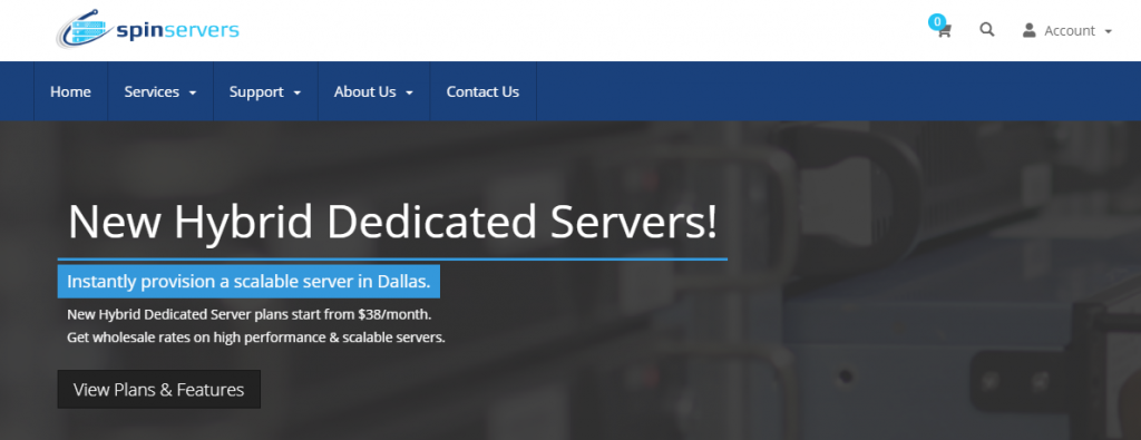 spinservers:/月-Dual E5 2630v3/64GB/2x960G SSD/10TB/10Gbps/达拉斯 spinservers 2