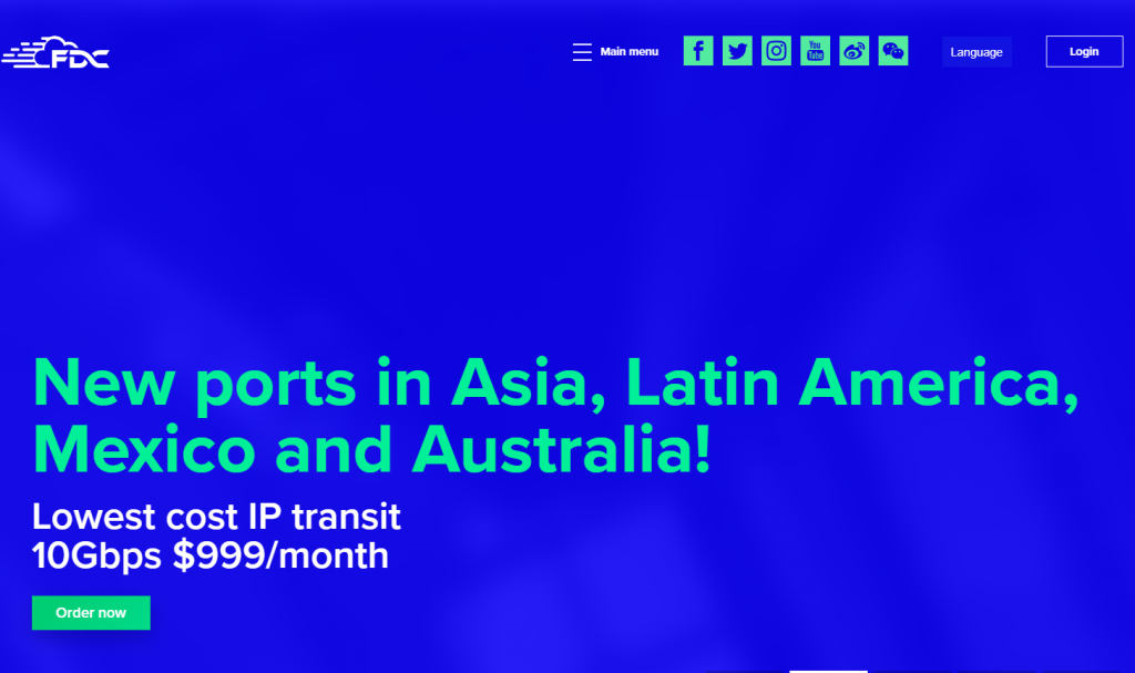 FDCServers:.76/年/128MB 内存/10GB SSD 空间/不限流量/5Mbps-10Gbps 端口/Xen/香港/日本/新加坡 fdcservers.net