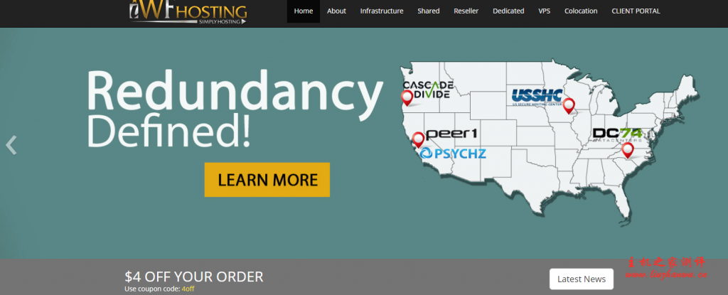 iWFHosting:KVM2G 每月 8.99 美元起/洛杉矶可选 10Gbps 端口+高防 iwfhosting