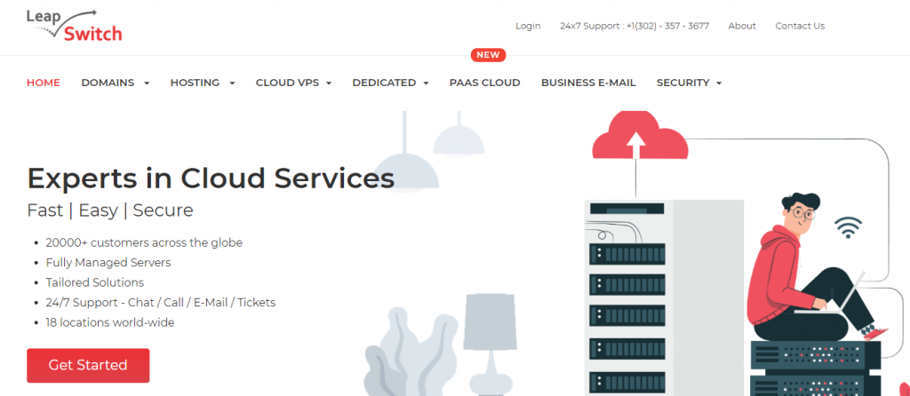 Leapswitch：$5/月/1GB 内存/30GB SSD 空间/500GB 流量/KVM/达拉斯/德国/葡萄牙/西班牙等