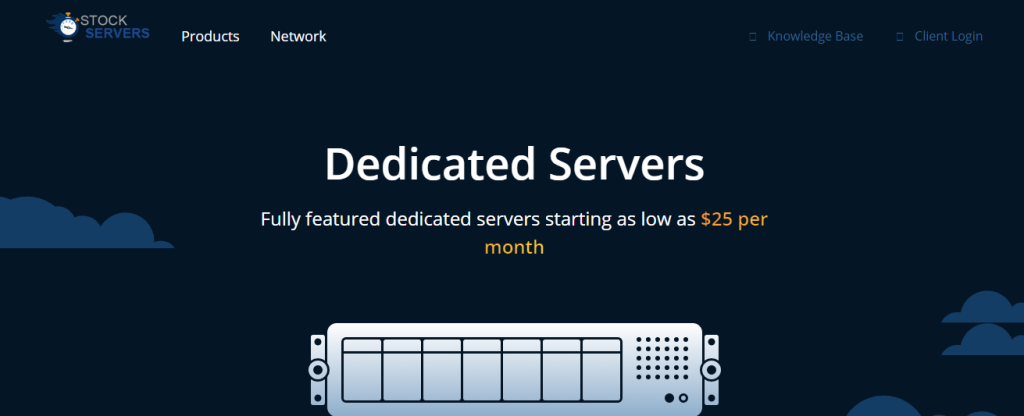 StockServers：$5/月/1 核独享/4GB 内存/100GB 空间/1TB 流量/1Gbps 端口/KVM/洛杉矶 QN