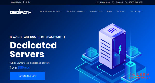 DediPath 上线 1Gbps 端口不限流量 VPS 年付 20 美元起