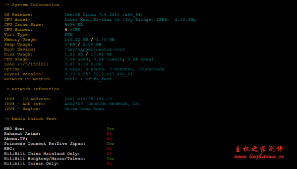 #真实测评#pyclouds：(美国洛杉矶) cn2 gia vps，126 元/月，2048 内存/4 核/50gSSD/2000g 流量