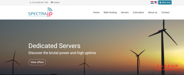 spectraip：&euro;2.5/月 kvm-1GB/30GB/1TB/荷兰机房