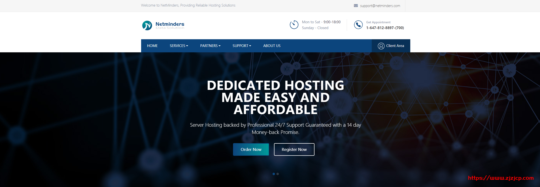 net-minders：加拿大站群服务器、100M~10Gbps 不限流量服务器，无视 DMCA，低至$49/月起
