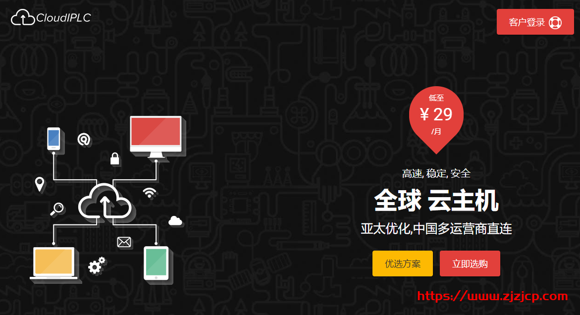CloudIPLC：泉州 CN2 VDS 特价，1H/1G/20G-HDD/4TB@100M，年付 5399 元