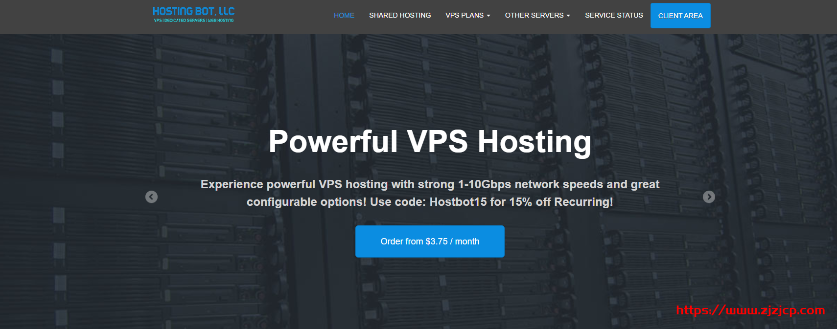 Hositng Bot：$20/年/2 核/512MB 内存/20GB SSD 空间/500GB 流量/1Gbps 端口/KVM/洛杉矶 QN