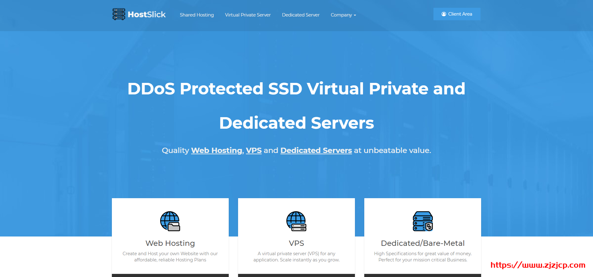 HostSlick：€15/年/1 核/512MB 内存/25GB SSD 空间/1TB 流量/1Gbps 端口/DDOS/KVM/荷兰