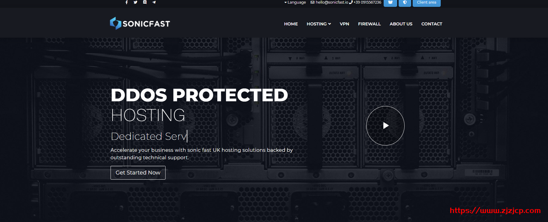 SonicFast：€4.99/月/2GB 内存/20GB NVMe 空间/不限流量/1Gbps 端口/DDOS/KVM/英国 Zare