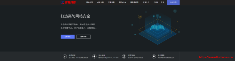 景林网络：官方资源,不超开,不限流量,kvm 虚拟云技术香港 CN2 节点便宜 20 元一月,内有美国高防 CN2 回程防御 200G