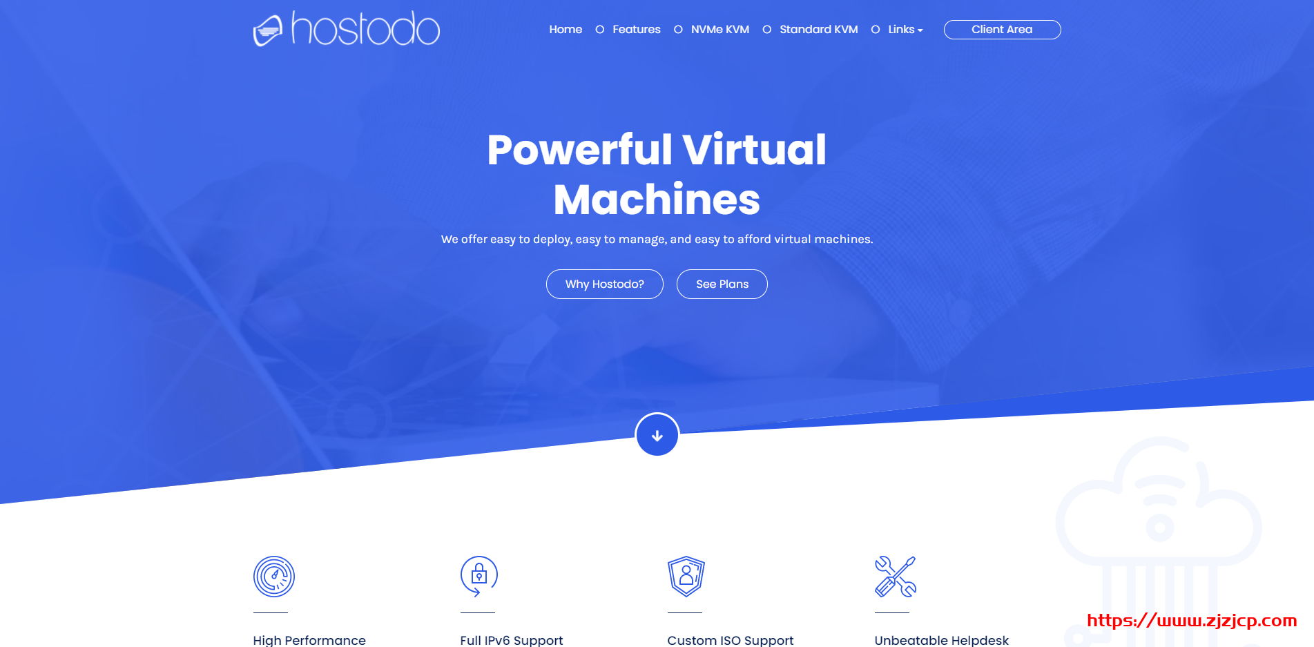 #便宜#Hostodo：1 核/512M/8G NVMe/3T 流量/G 口/美国/年付.99，送 DA 面板授权