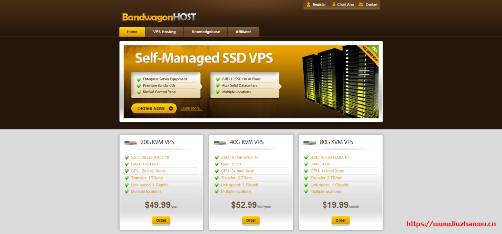 搬瓦工：CN2 线路 VPS 年付 46.7 美元起,2.5-10Gbps 带宽 CN2 GIA 线路季付 46.7 美元起