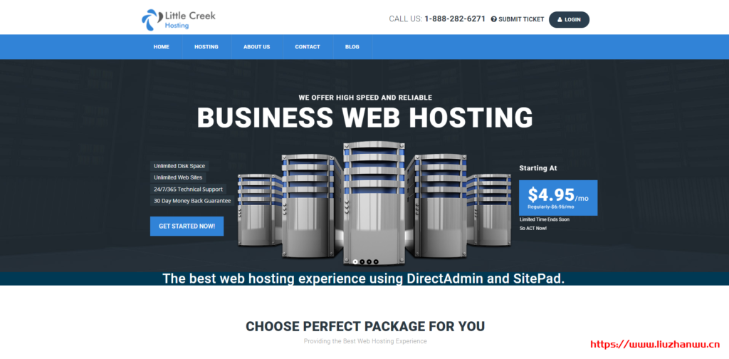 Little Creek Hosting：$3.5/月/4 核/4GB 内存/80GB NVMe 空间/2TB 流量/1Gbps 端口/KVM/北卡罗来纳