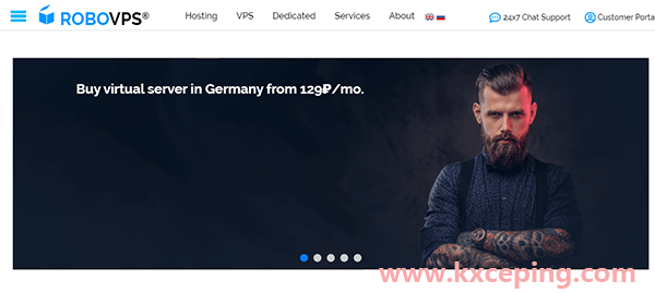 RoboVPS：1 核/512M/10G SSD/100Mbps 不限流量/荷兰&德国/KVM/月付 10.9 元