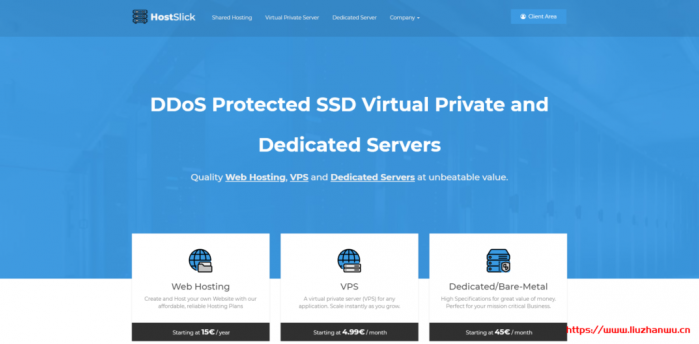 HostSlick 荷兰专用服务器：G 口带宽 15TB 月流量，免费 DirectAdmin 授权，65 欧元/月/E5-2680v3/32GB DDR4/2x1TB SSD