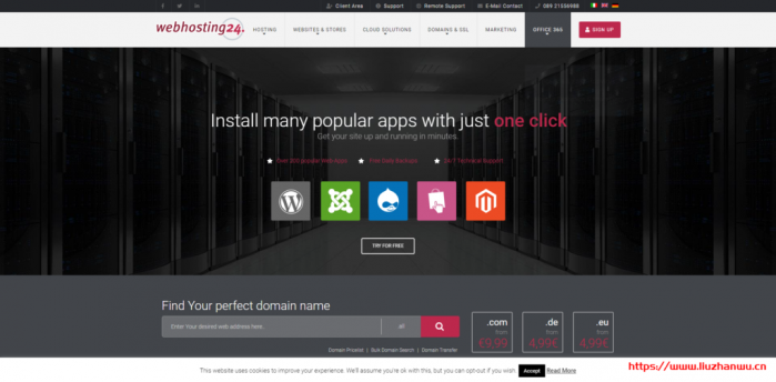 Webhosting24：日本东京 NTT 直连/AMD Ryzen 3900 高性能 VPS/美国洛杉矶 5950X 平台大流量 VPS/1Gbps 端口/$1.48/月起