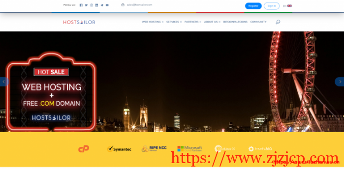 HostSailor：罗马尼亚机房，内容宽松，VPS 七折优惠，独立服务器 95 折