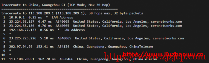 圣信云：美西 Cera 大带宽，简单测评