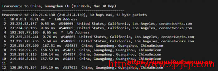 圣信云：美西 Cera 大带宽，简单测评