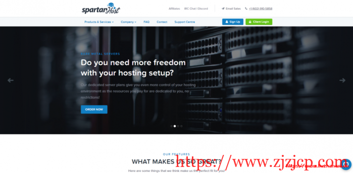 SpartanHost：西雅图高防 KVM 八折月付 4 美元起,1G 内存,15GB NVMe 硬盘,2TB/10Gbps 带宽