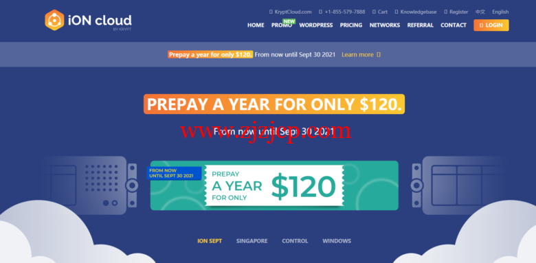 iON：2 核/2G/60G SSD/3T/1Gbps/洛杉矶&圣何塞/年付$120，GIA 直连线路