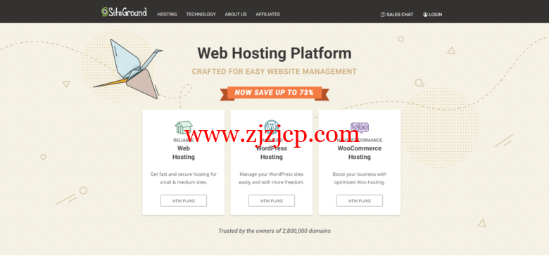 SiteGround 主机秋季促销活动启动，原价 14.99 美金的 StartUp 计划，现价只需 3.99 美金