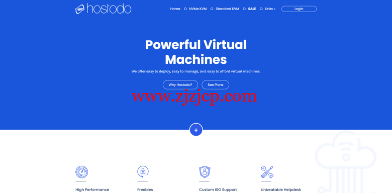 Hostodo 十月促销：$45/年 KVM-3GB/30G NVMe/5TB/三个机房