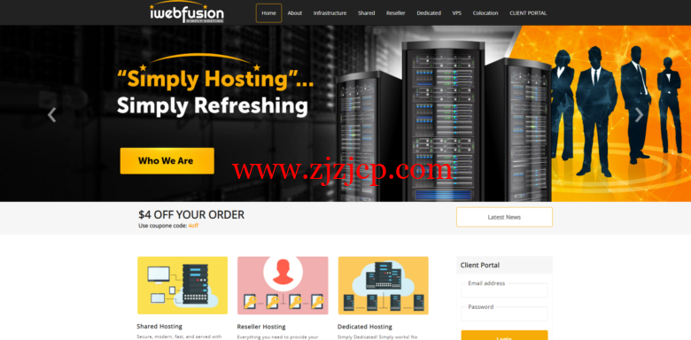 iWebFusion：洛杉矶 4G 内存套餐$9.38/月起,加$5 可升级 10Gbps 带宽