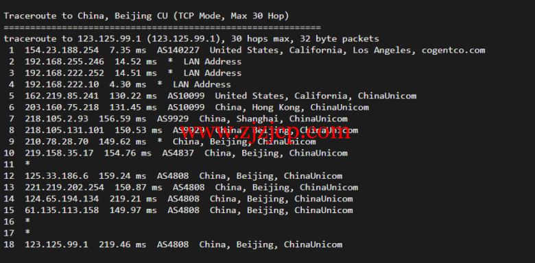 华纳云：美国独立服务器，E5-2660/16G 内存/50MCN2+AS9929 线路，简单测评