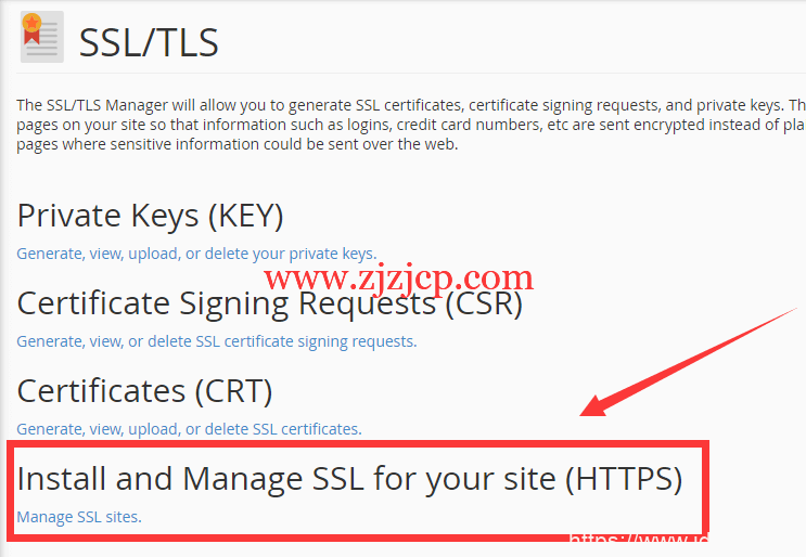 Manage-SSL-sites