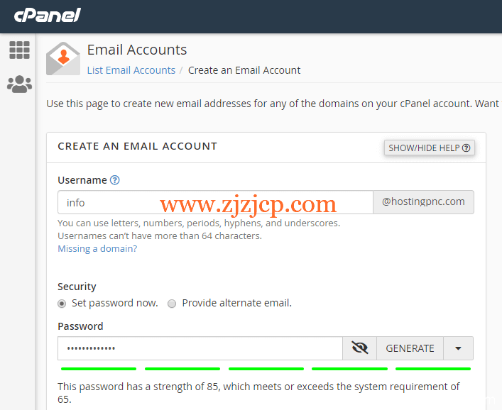 email-account-settings