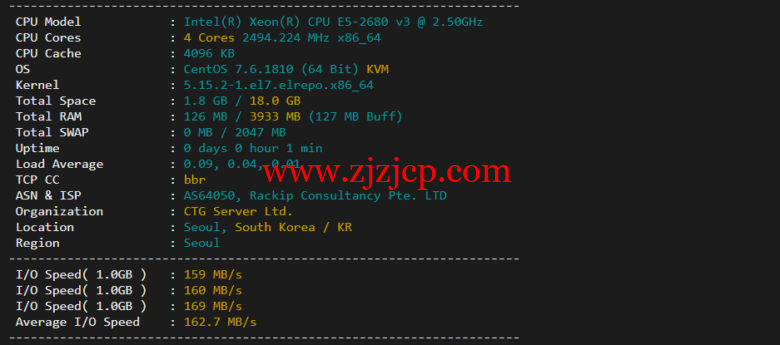稳爱云：新上日本 CN2 VPS，1 核/1G 内存/30M 带宽，月付 32 元起，附简单测评