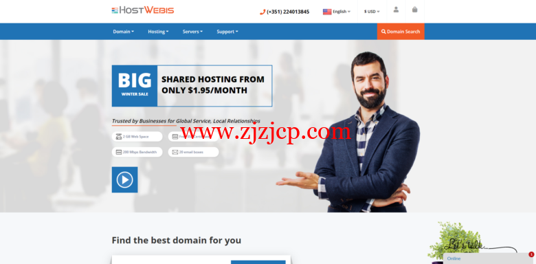 #黑五#hostwebis：域名和托管 70%优惠，便宜服务器/可选美国和法国机房/100Mbps 不限流量/$34 刀/月起，10Gbps 端口服务器$87 刀/月起