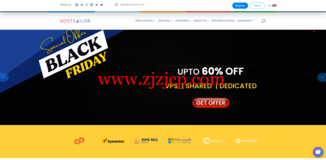 hostsailor：荷兰和罗马尼亚 KVM VPS 7 折优惠，低至$2.99/月