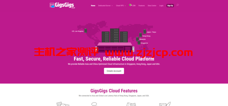 Gigsgigscloud：新增洛杉矶国际线路 1-10Gbps 带宽便宜 VPS，1 核/1G/20G SSD 硬盘/1Gbps 端口，月付 5 美元起