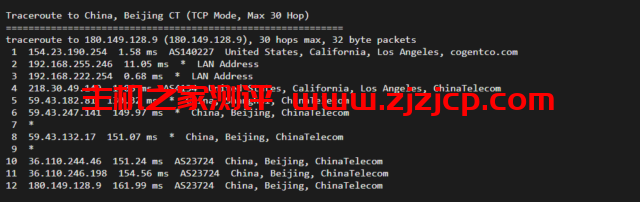 华纳云：cn2 gia+AS9929，美国云服务器简单测评