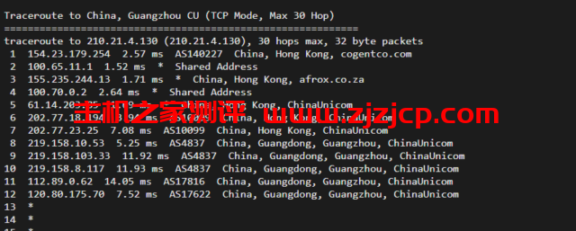 华纳云：cn2+bgp 线路，香港云服务器测评