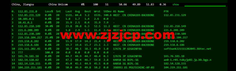 raksmart:日本云服务器,大陆优化网络(部分地区 cn2,as4837 回国),简单测评 raksmart:日本云服务器,大陆优化网络(部分地区 cn2,as4837 回国),简单测评