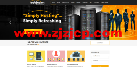 iWebFusion：美国便宜 vps，1 核/4G 内存/30GB 硬盘/2TB 流量/1Gbps 带宽，$9.38/月，洛杉矶机房，,可升级 10G 带宽