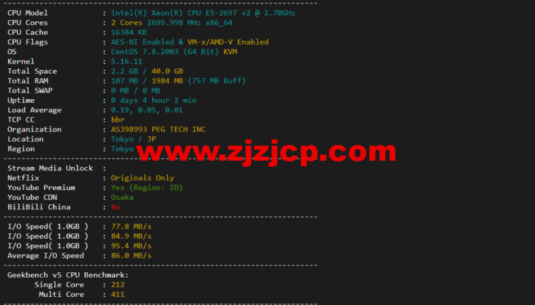 raksmart：日本云服务器，精品网络，流媒体等简单测评