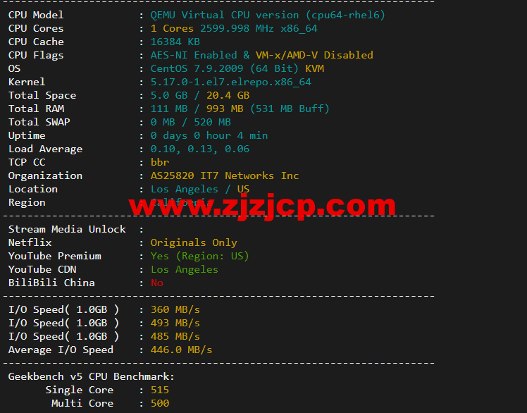 搬瓦工：DC9 CT CN2GIA 线路，洛杉矶机房简单测评