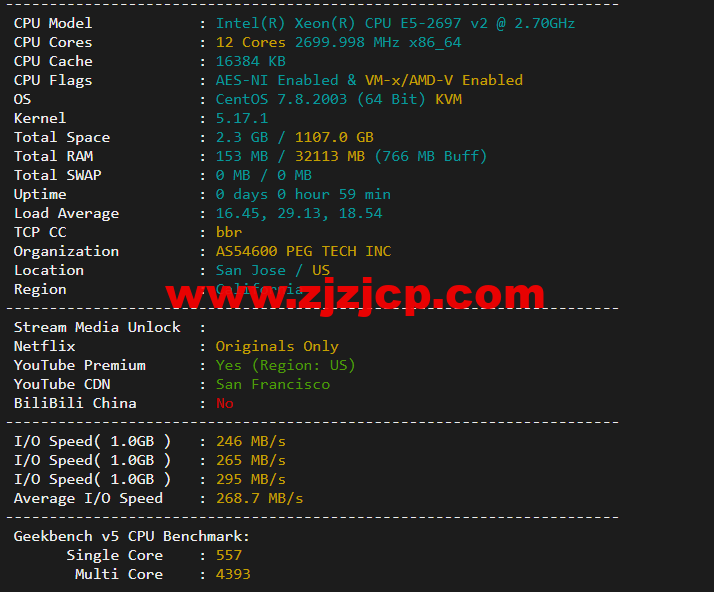 raksmart:美国圣何塞(硅谷)机房裸机云,大陆优化线路,机器性能/流媒体/线路等测评数据分享 raksmart:美国圣何塞(硅谷)机房裸机云,大陆优化线路,机器性能/流媒体/线路等测评数据分享
